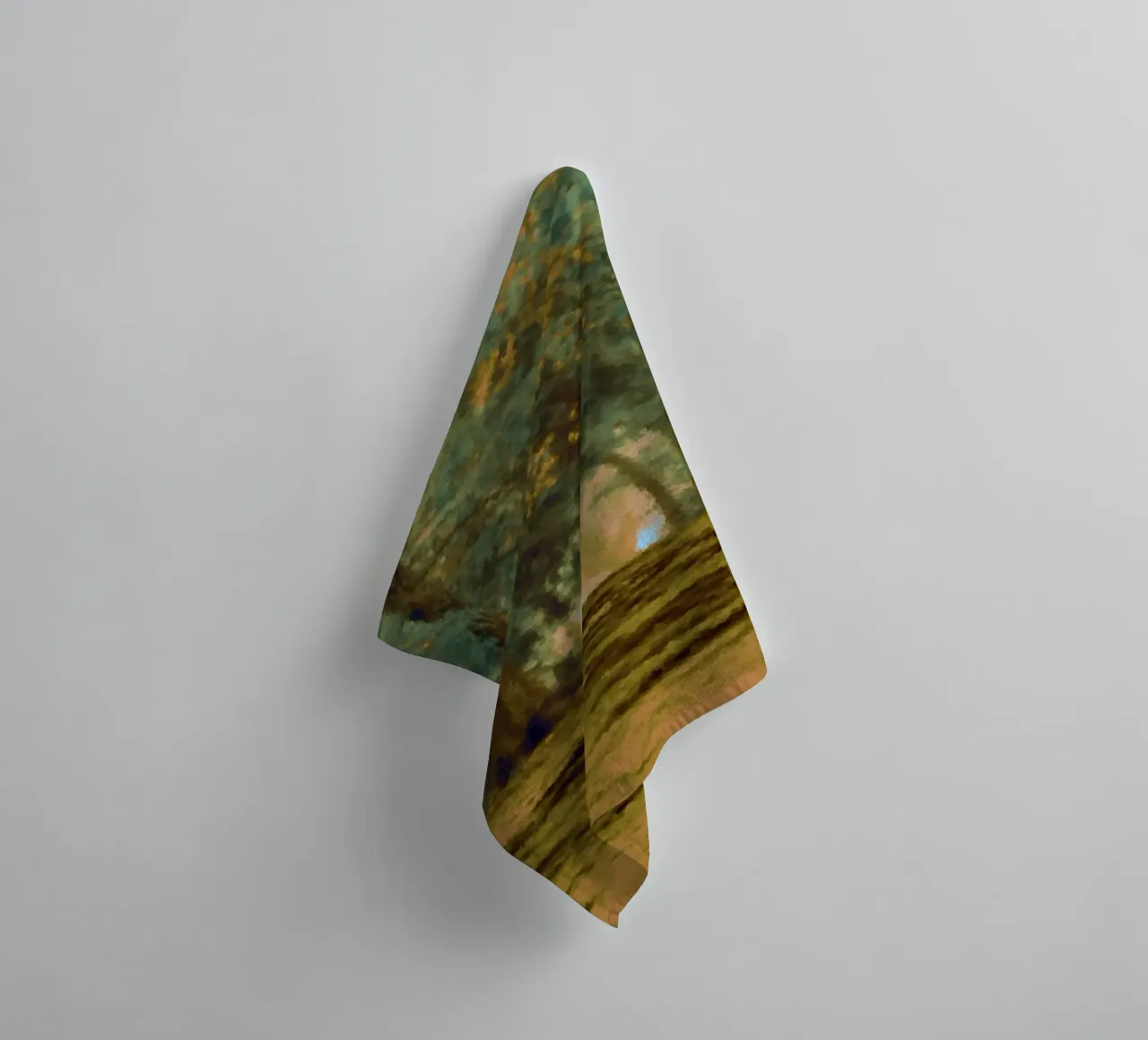 A path in the forest in summer towel by Something for you