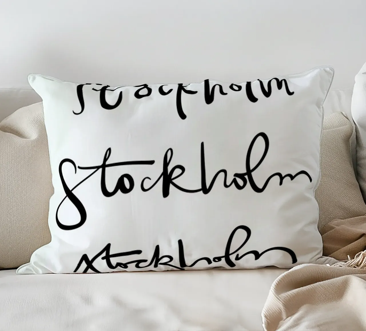 Stockholm cuscino da Kristen Polsinelli