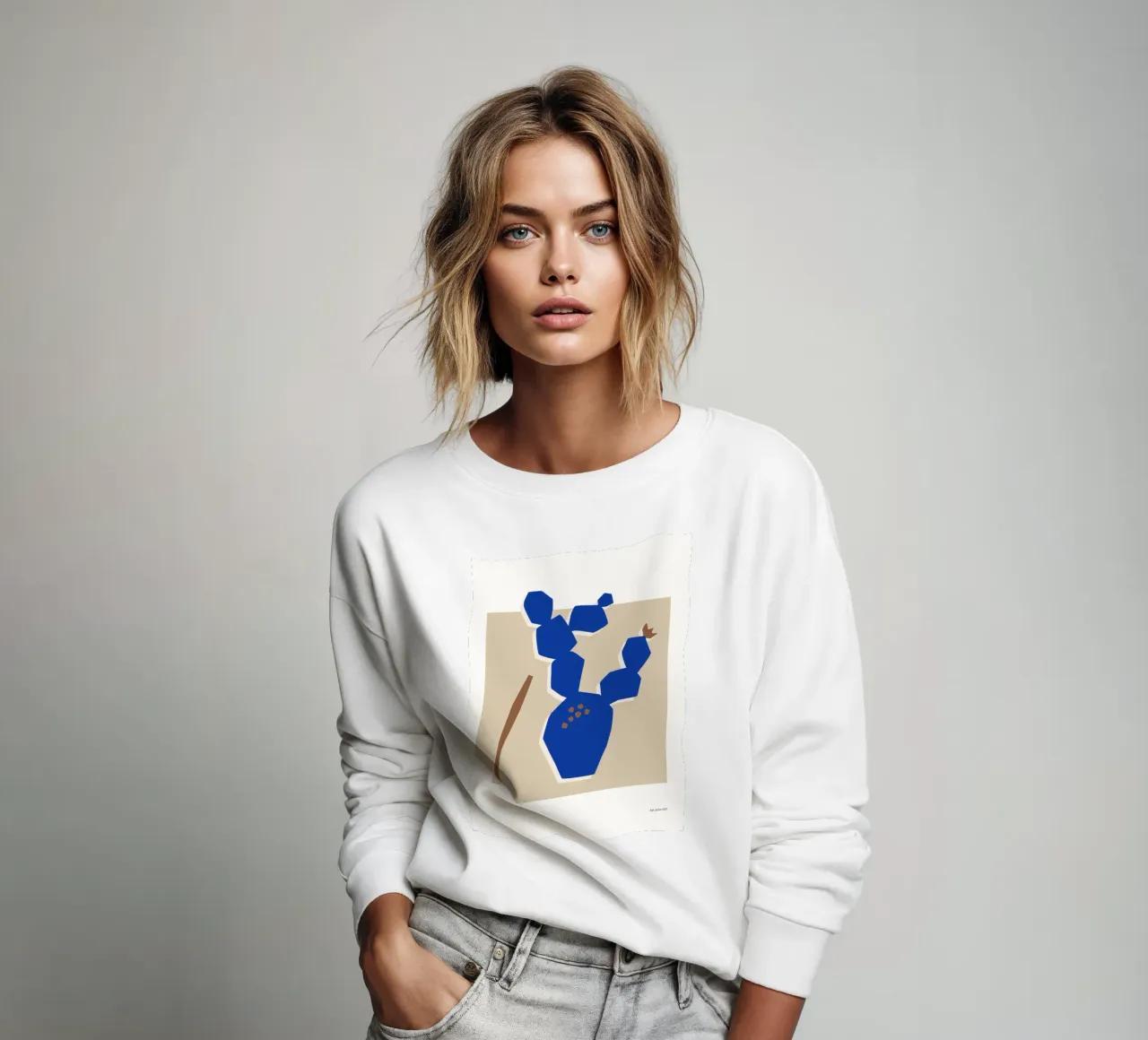 Art Print No 23 sweatshirt van treechild