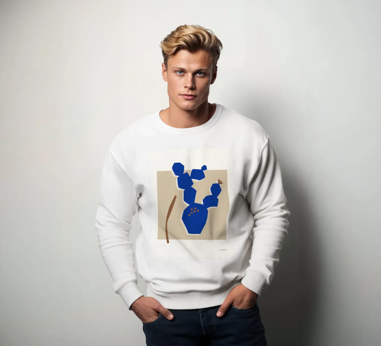 Art Print No 23 sweatshirt van treechild