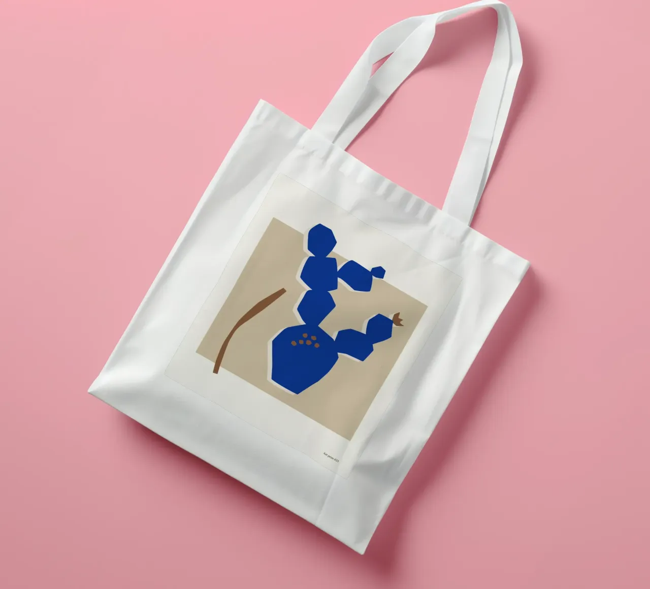 Art Print No 23 borsa in juta da treechild