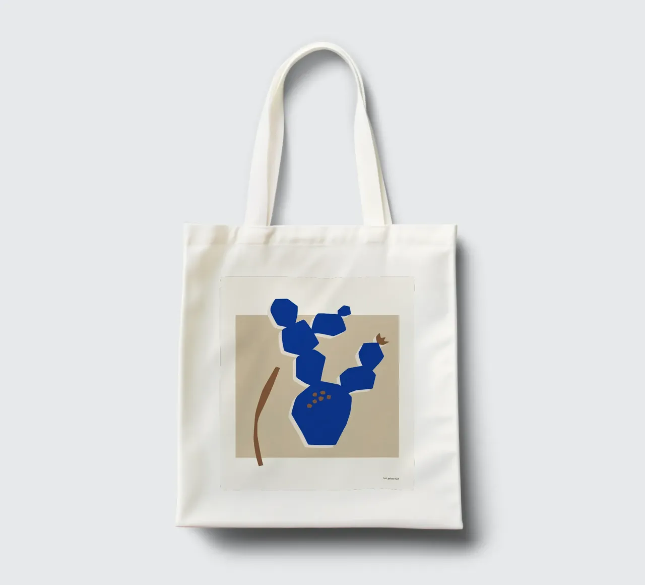 Art Print No 23 borsa in juta da treechild