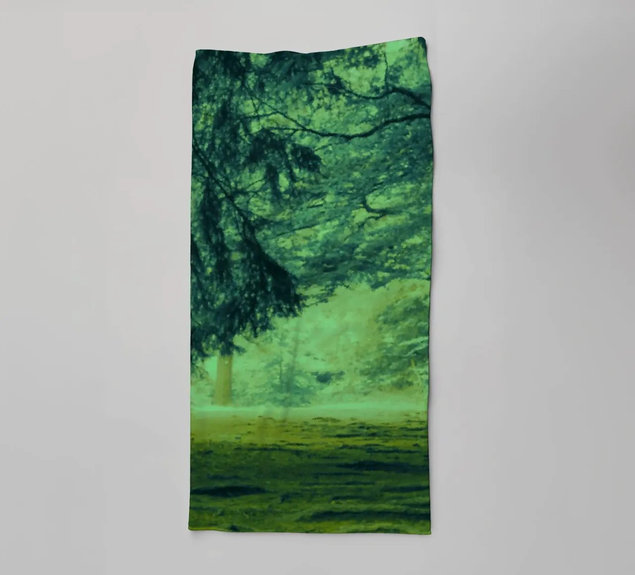 A path in the forest in summer towel by Something for you