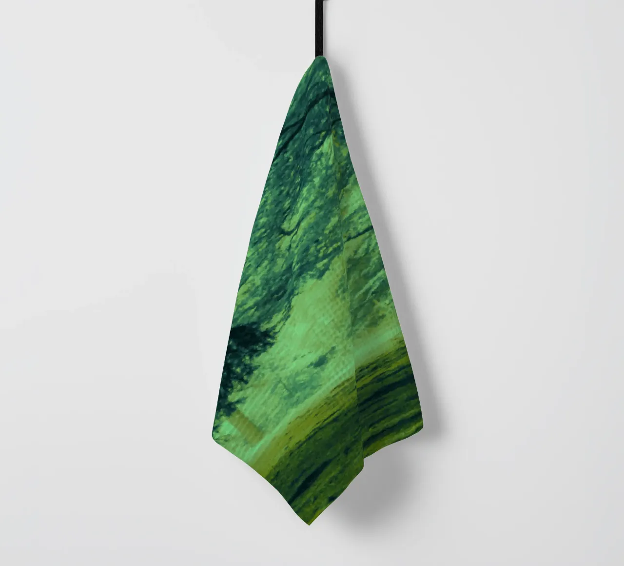 A path in the forest in summer tea towel by Something for you