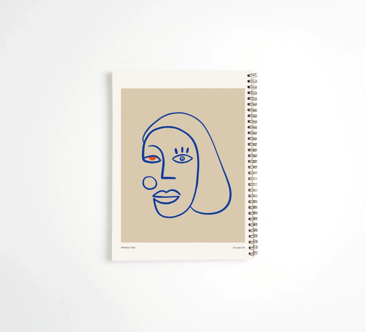 Art Print No 25 spiral notebook by treechild