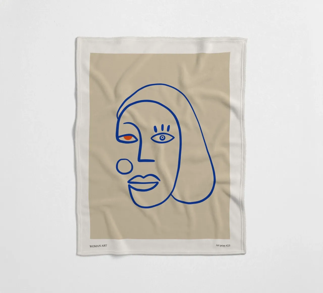 Art Print No 25 coperta in pile da treechild