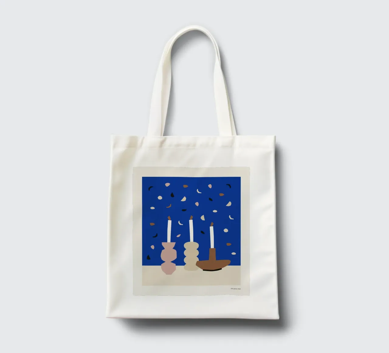 Art Print No 28 borsa in juta da treechild