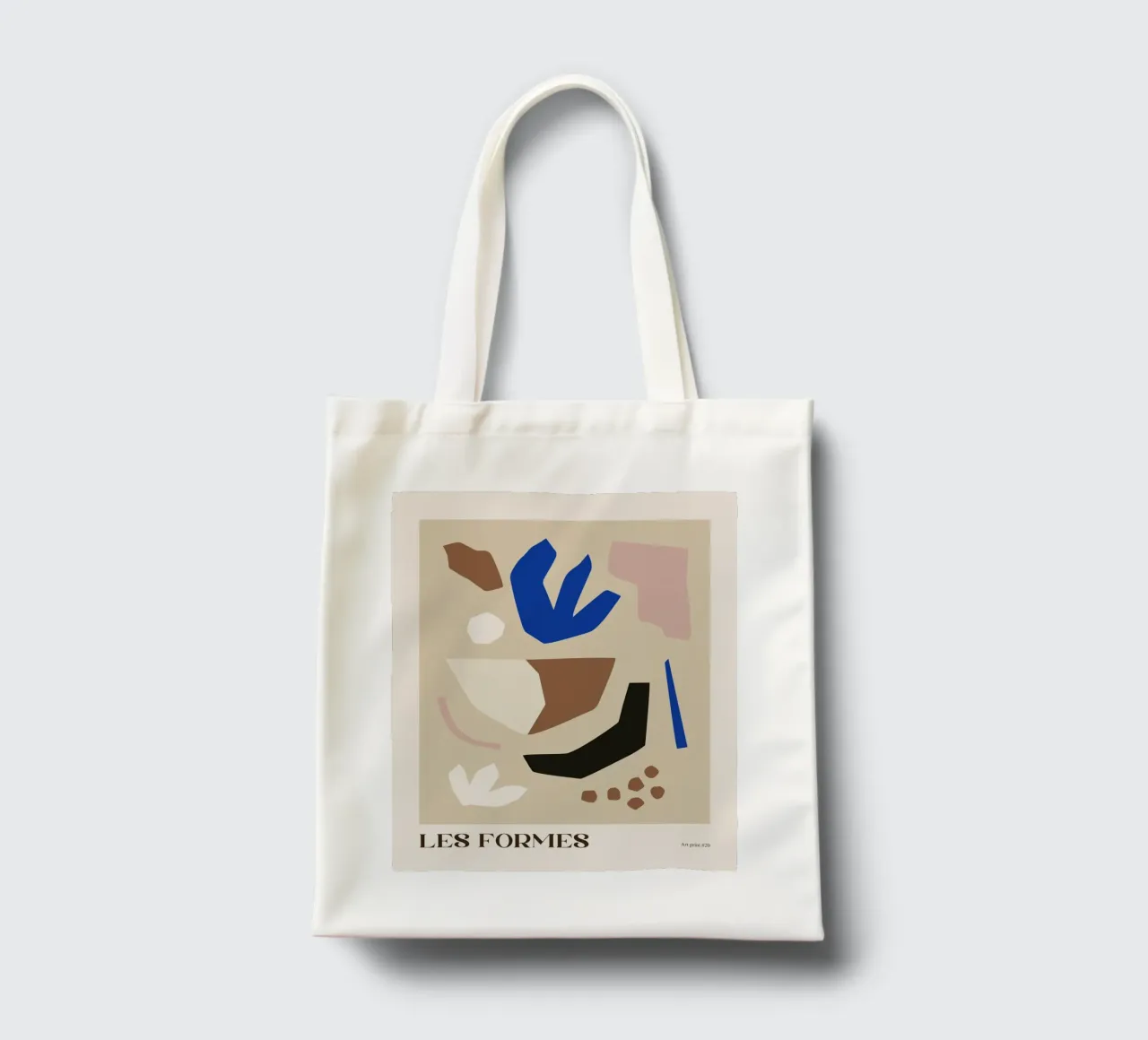 Art Print No 20 borsa in juta da treechild