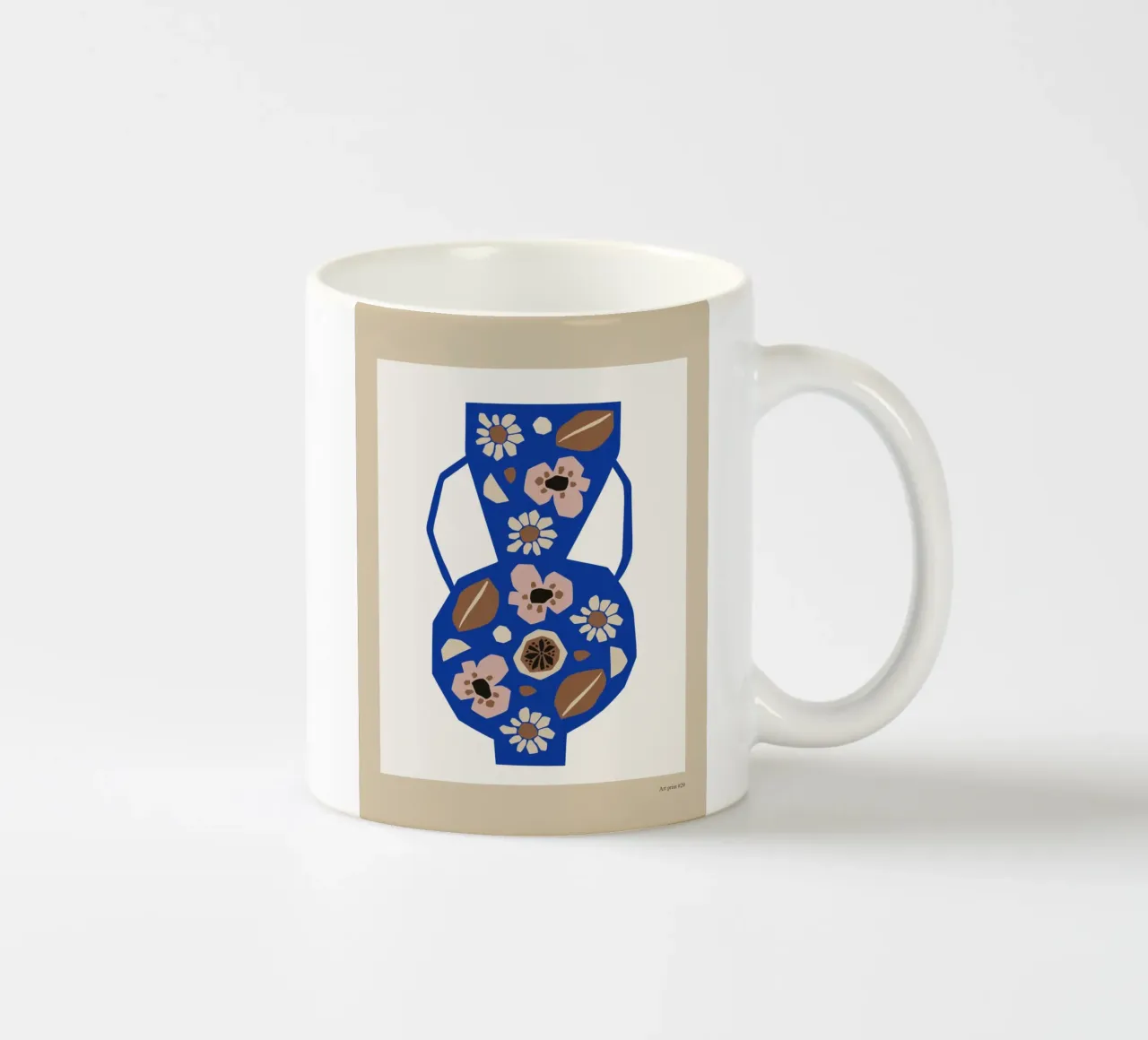 Art Print No 29 tazza in ceramica da treechild