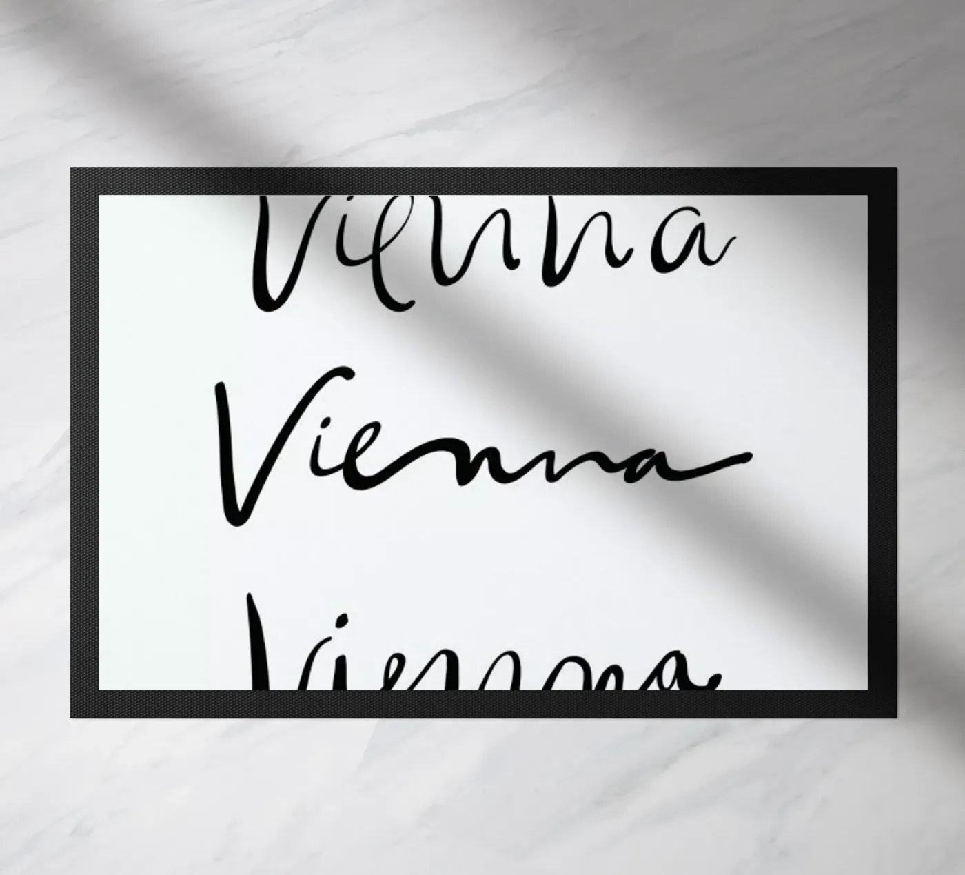 Vienna doormat by Kristen Polsinelli