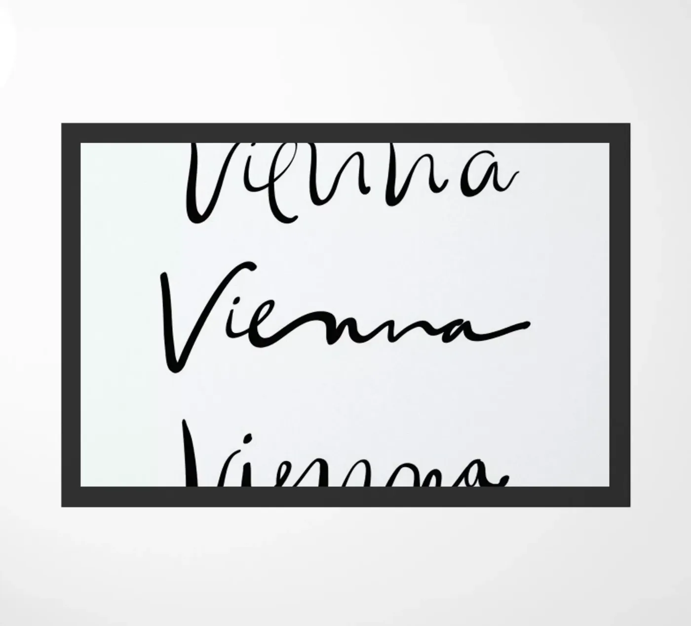 Vienna Fußmatte von Kristen Polsinelli