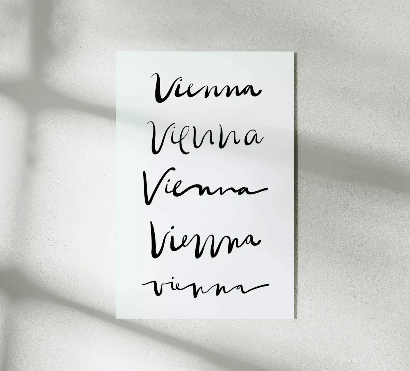 Vienna plexiglass da Kristen Polsinelli