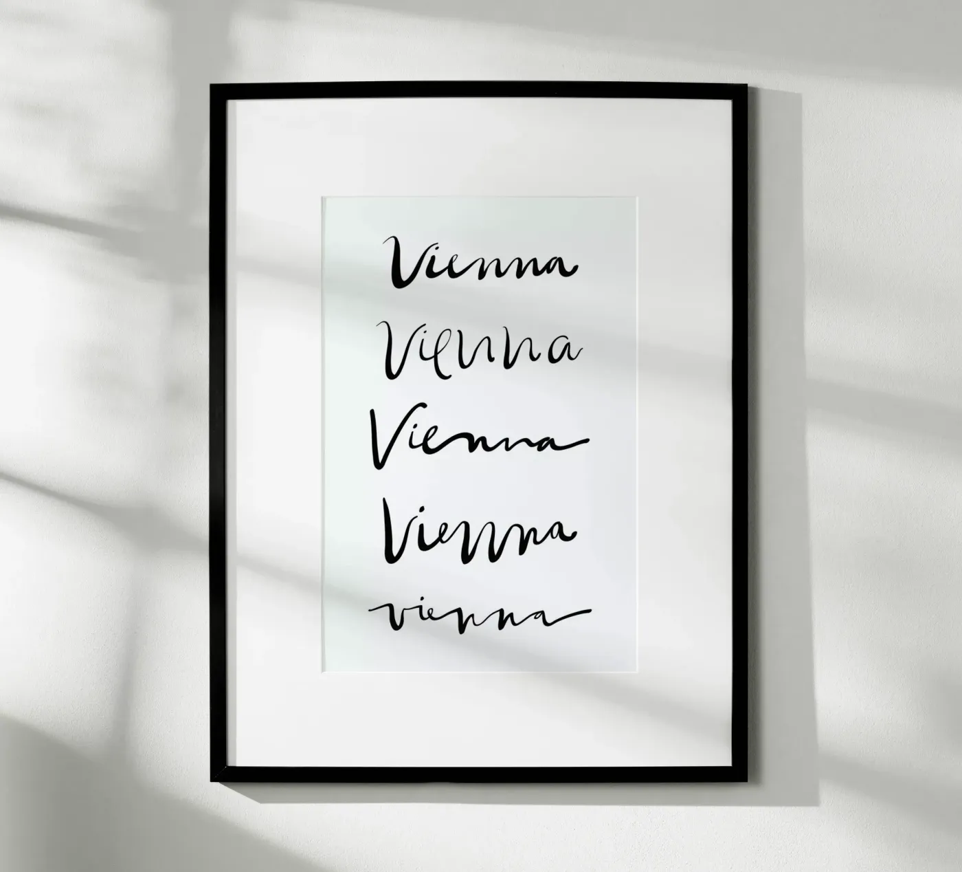 Vienna Poster von Kristen Polsinelli