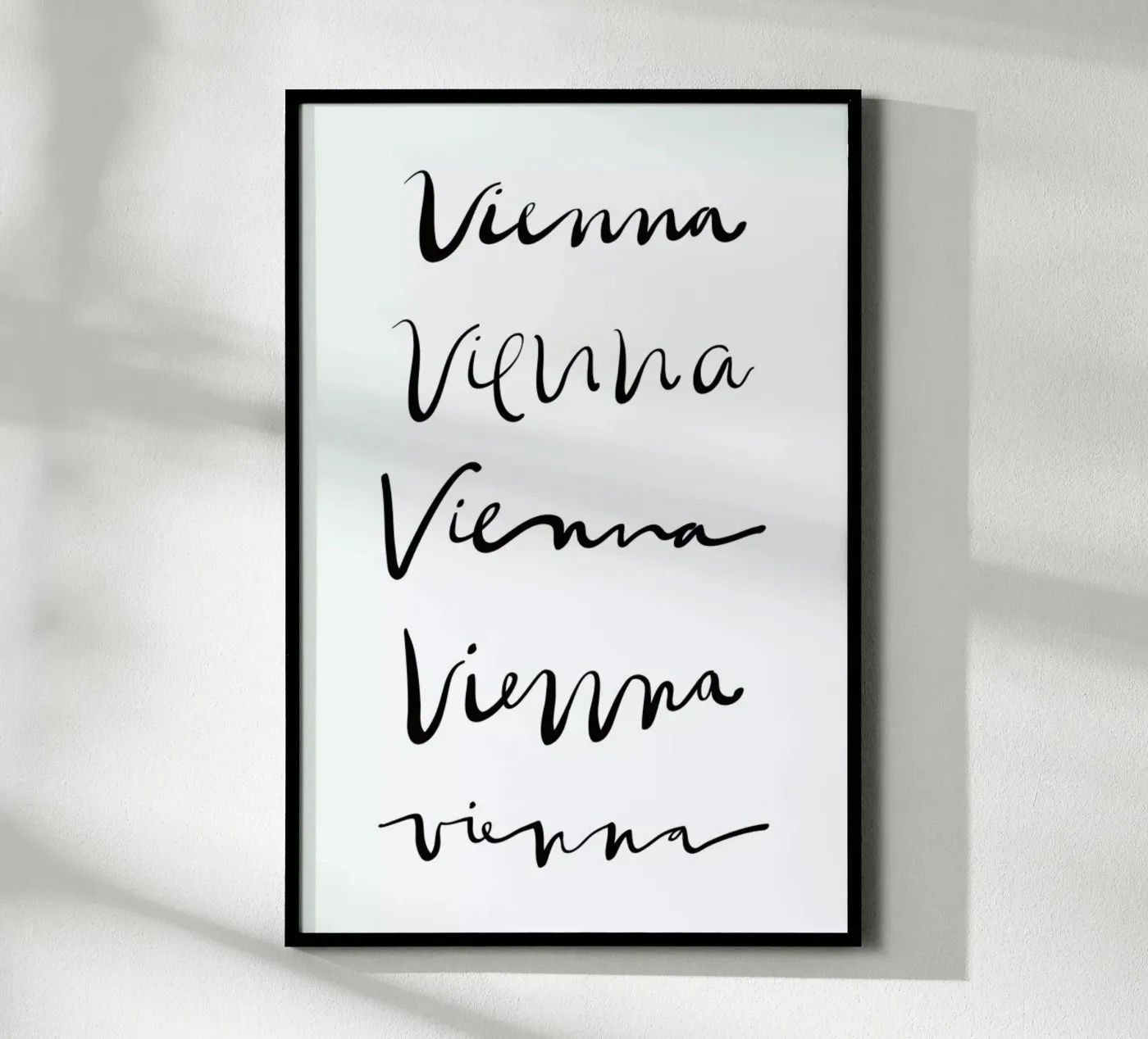 Vienna Poster von Kristen Polsinelli