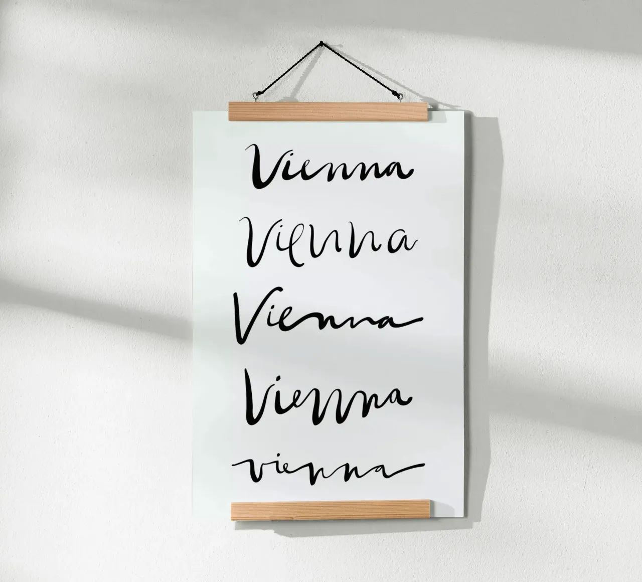 Vienna poster by Kristen Polsinelli