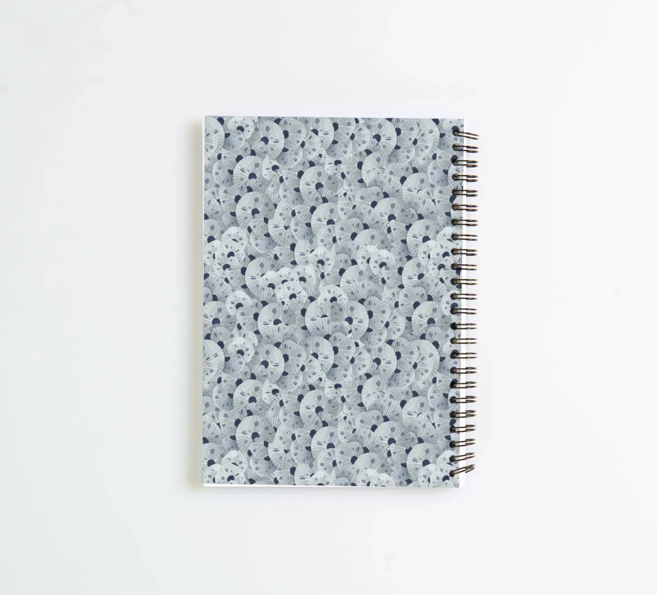 Fantom Fifi Art - Korallenmuster grau carnet à spirale de The Artcircle