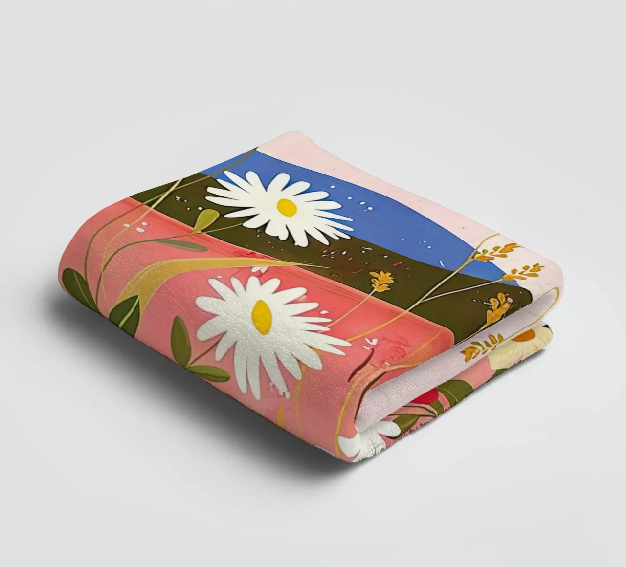 Armonia dei fiori selvatici in primavera asciugamano da bagno da DaarbyN