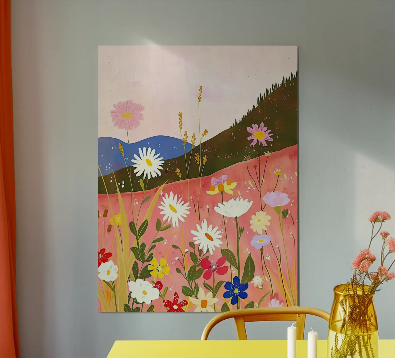 Armonia dei fiori selvatici in primavera carta hahnemühle da DaarbyN