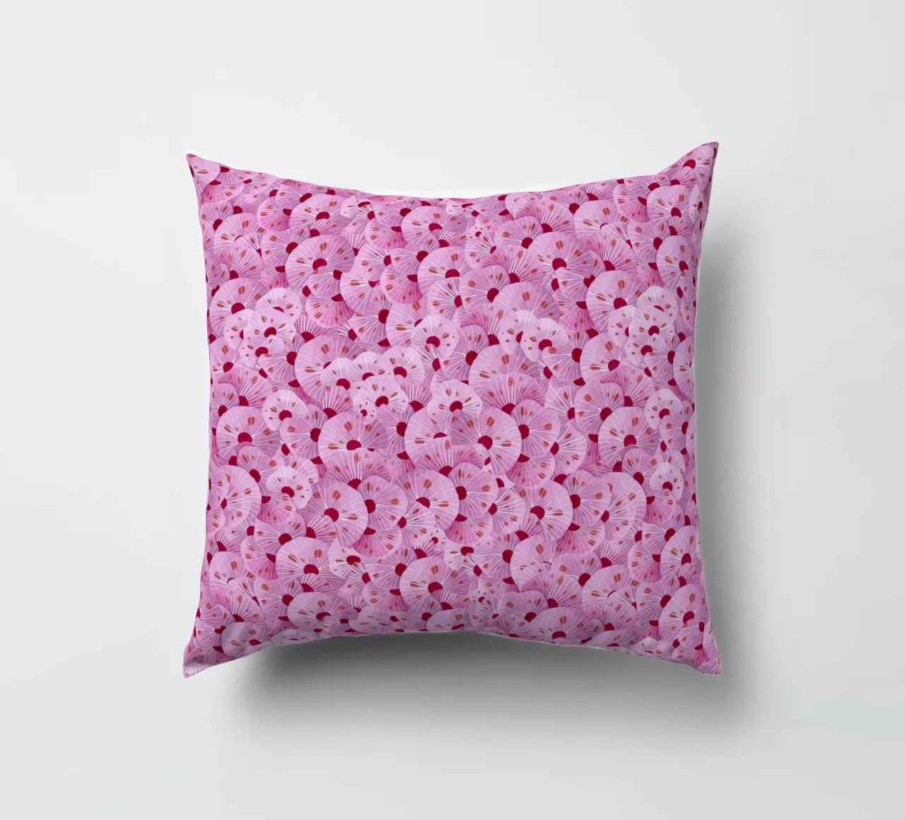 Fantom Fifi Art - Korallenmuster Pink cuscino da The Artcircle