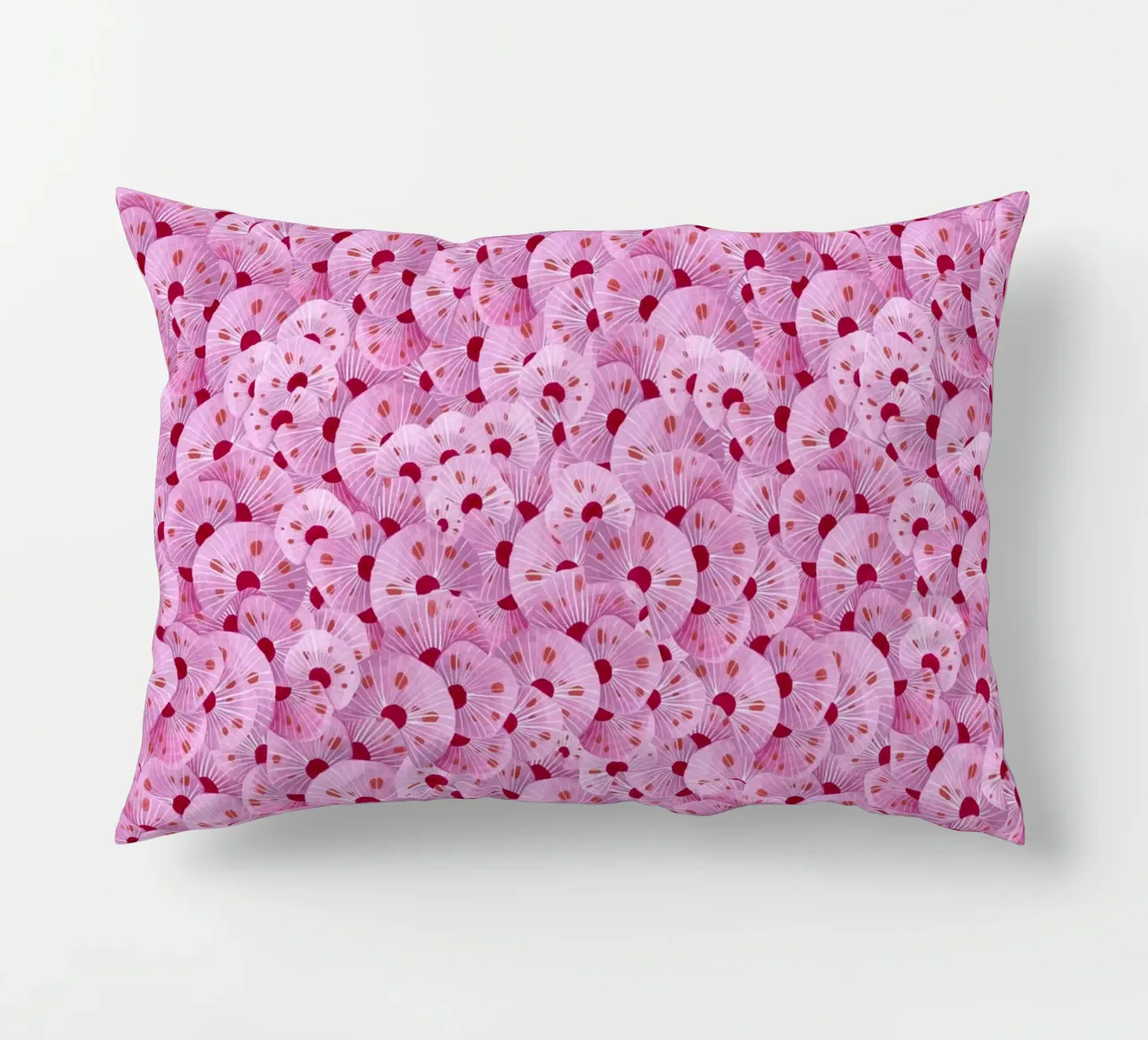 Fantom Fifi Art - Korallenmuster Pink cuscino da The Artcircle