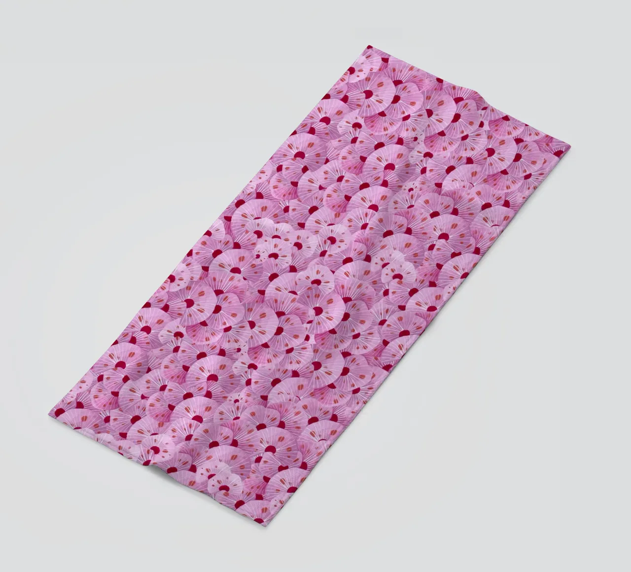 Fantom Fifi Art - Korallenmuster Pink telo mare da The Artcircle