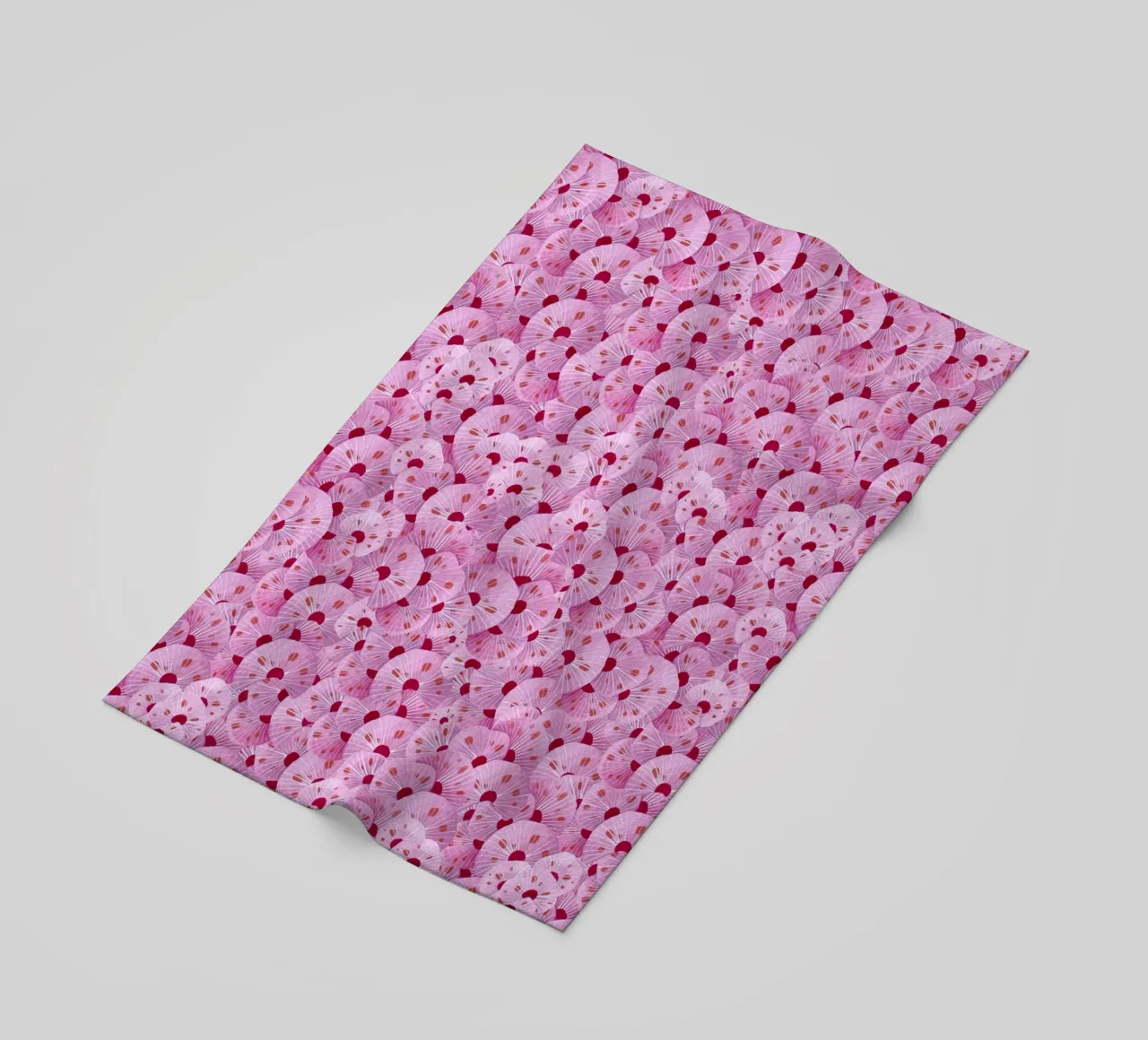 Fantom Fifi Art - Korallenmuster Pink telo mare da The Artcircle
