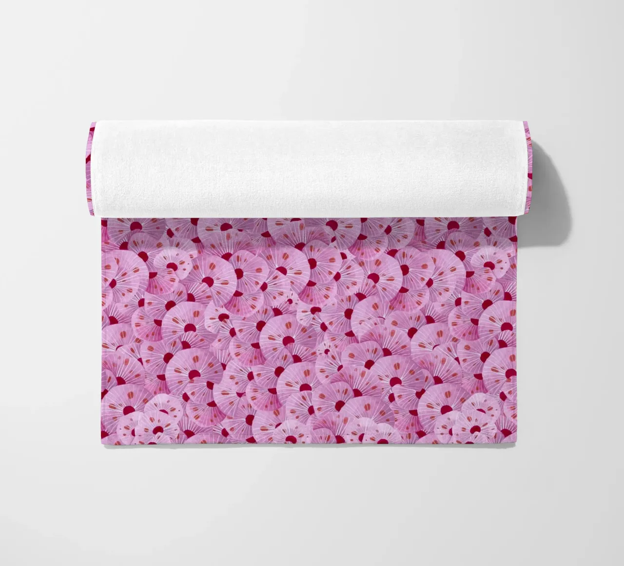 Fantom Fifi Art - Korallenmuster Pink telo mare da The Artcircle