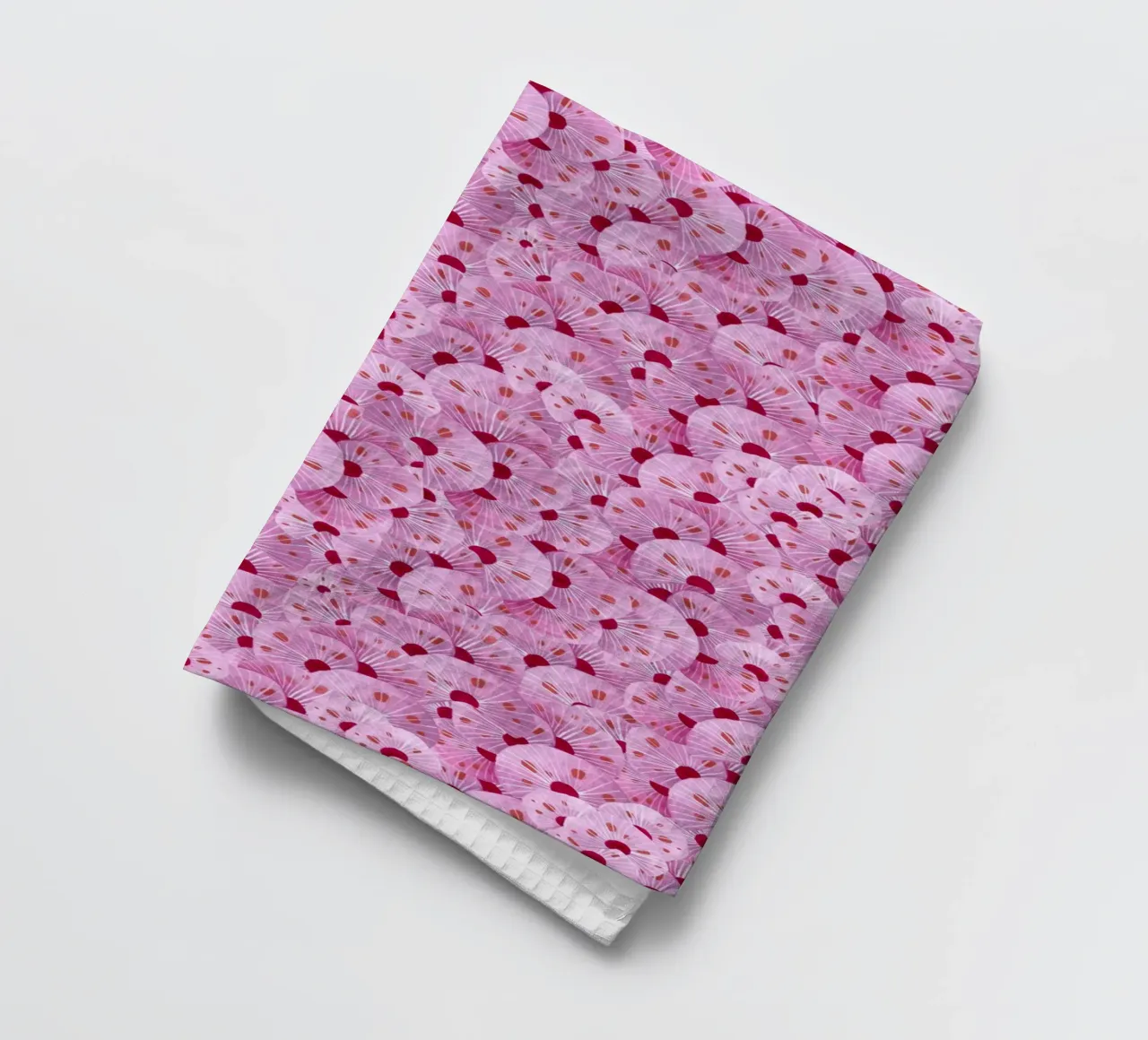 Fantom Fifi Art - Korallenmuster Pink canovaccio da cucina da The Artcircle