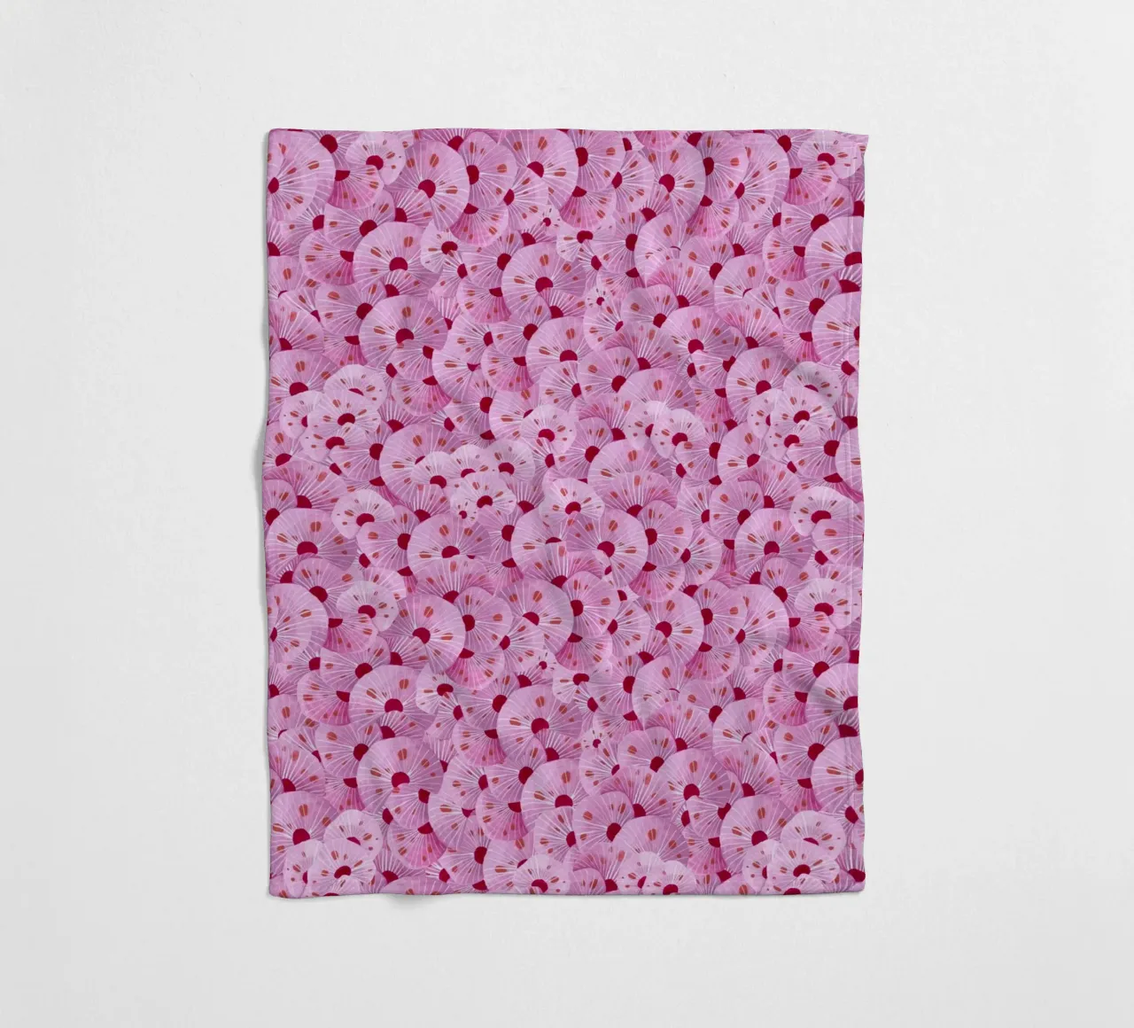 Fantom Fifi Art - Korallenmuster Pink coperta in pile da The Artcircle