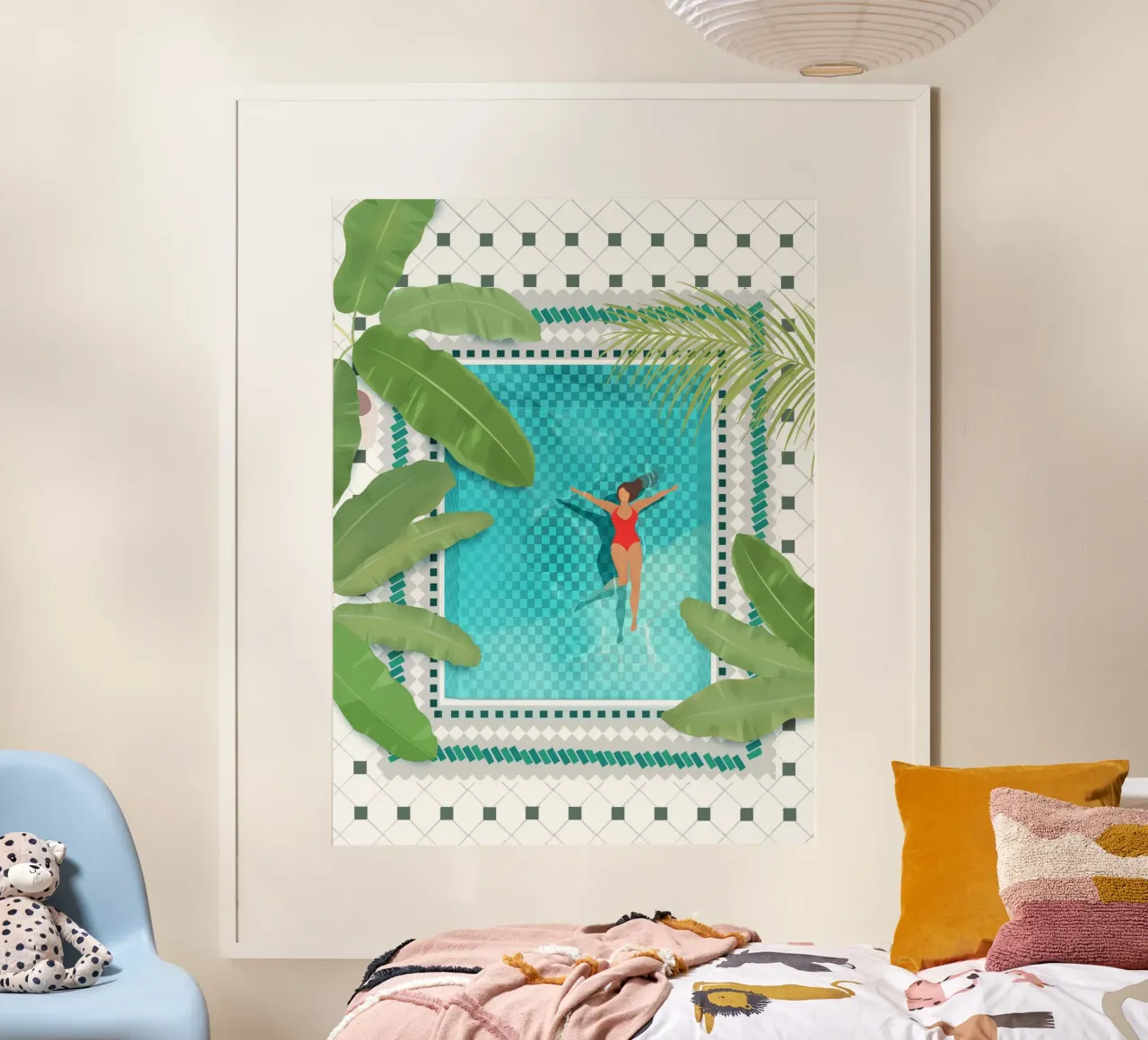 Pool Lady poster da PetrArts