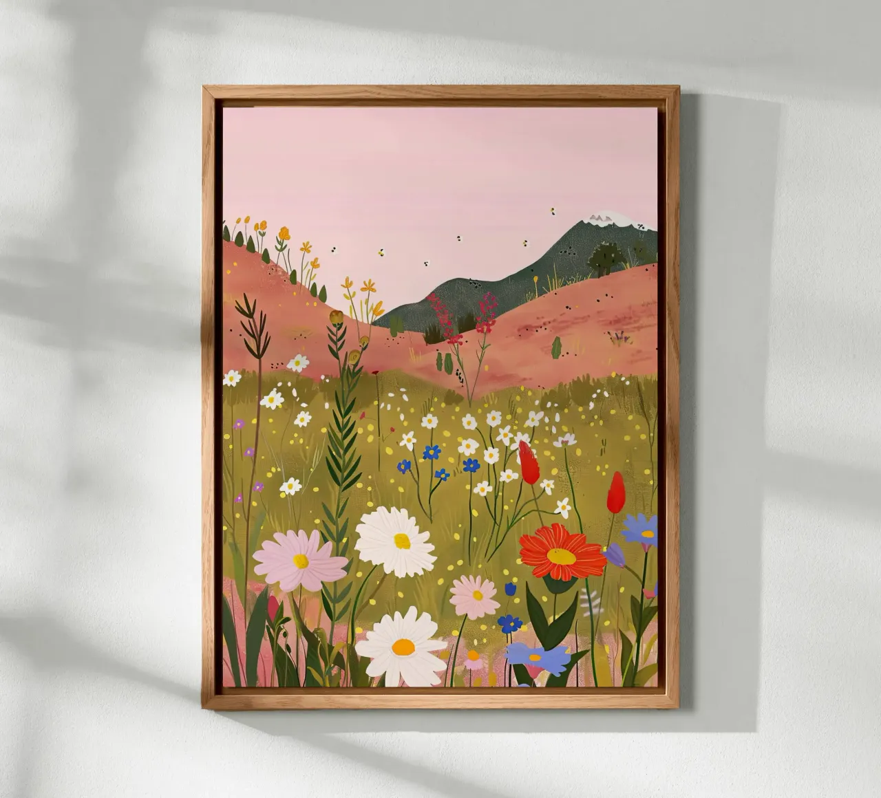 Fiori nella valle alluminio dibond da DaarbyN