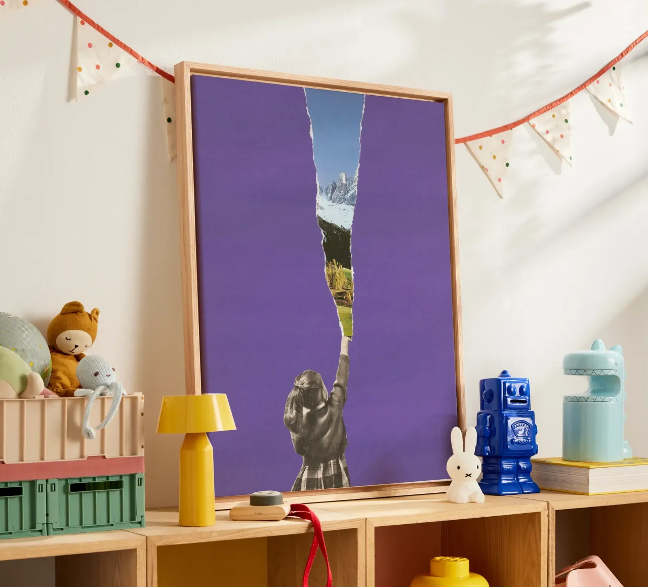 Landscape Torn tela da Carlos Quitério