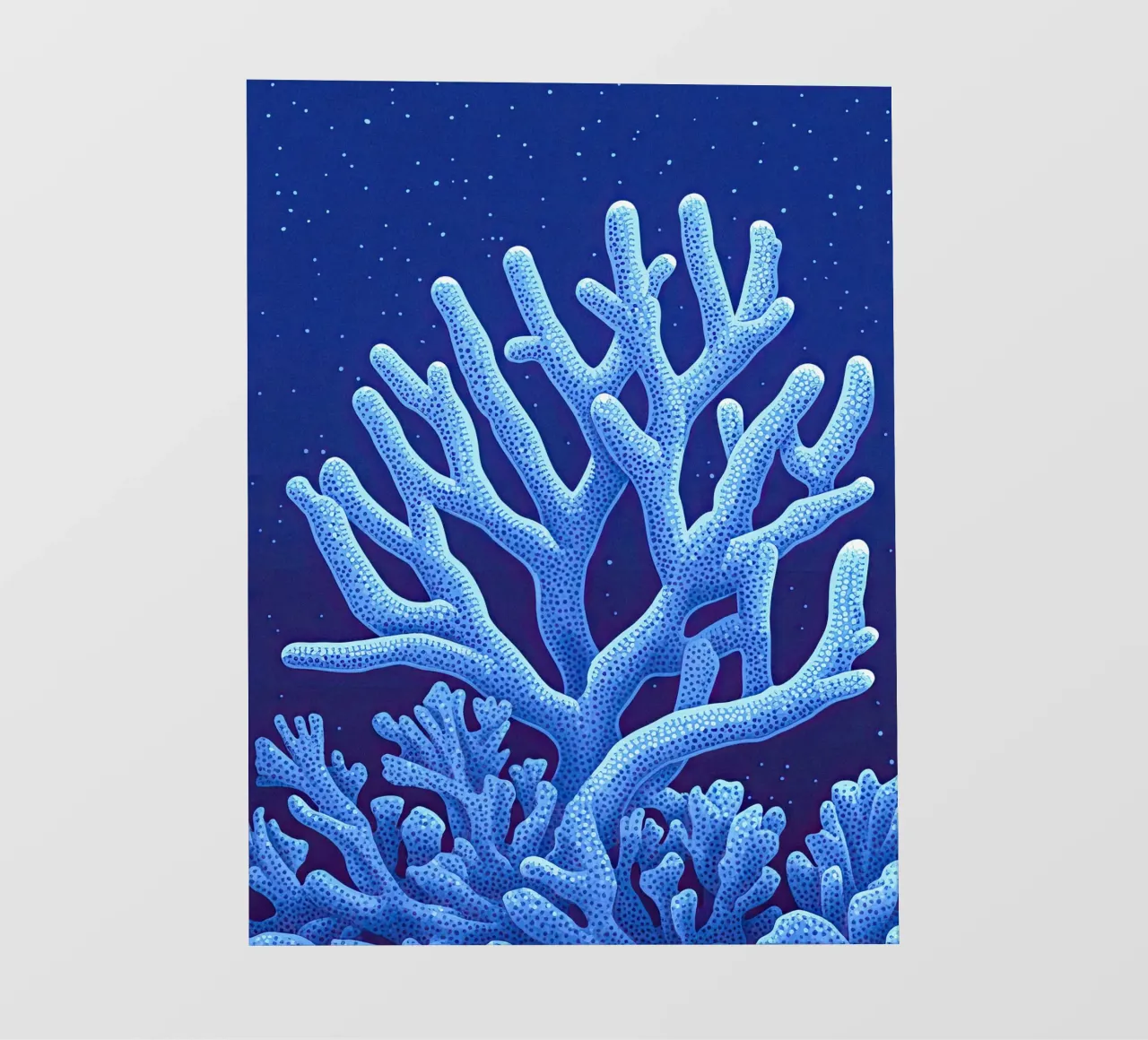 Die Mitternachtskorallen PVC Plane von The Sea
