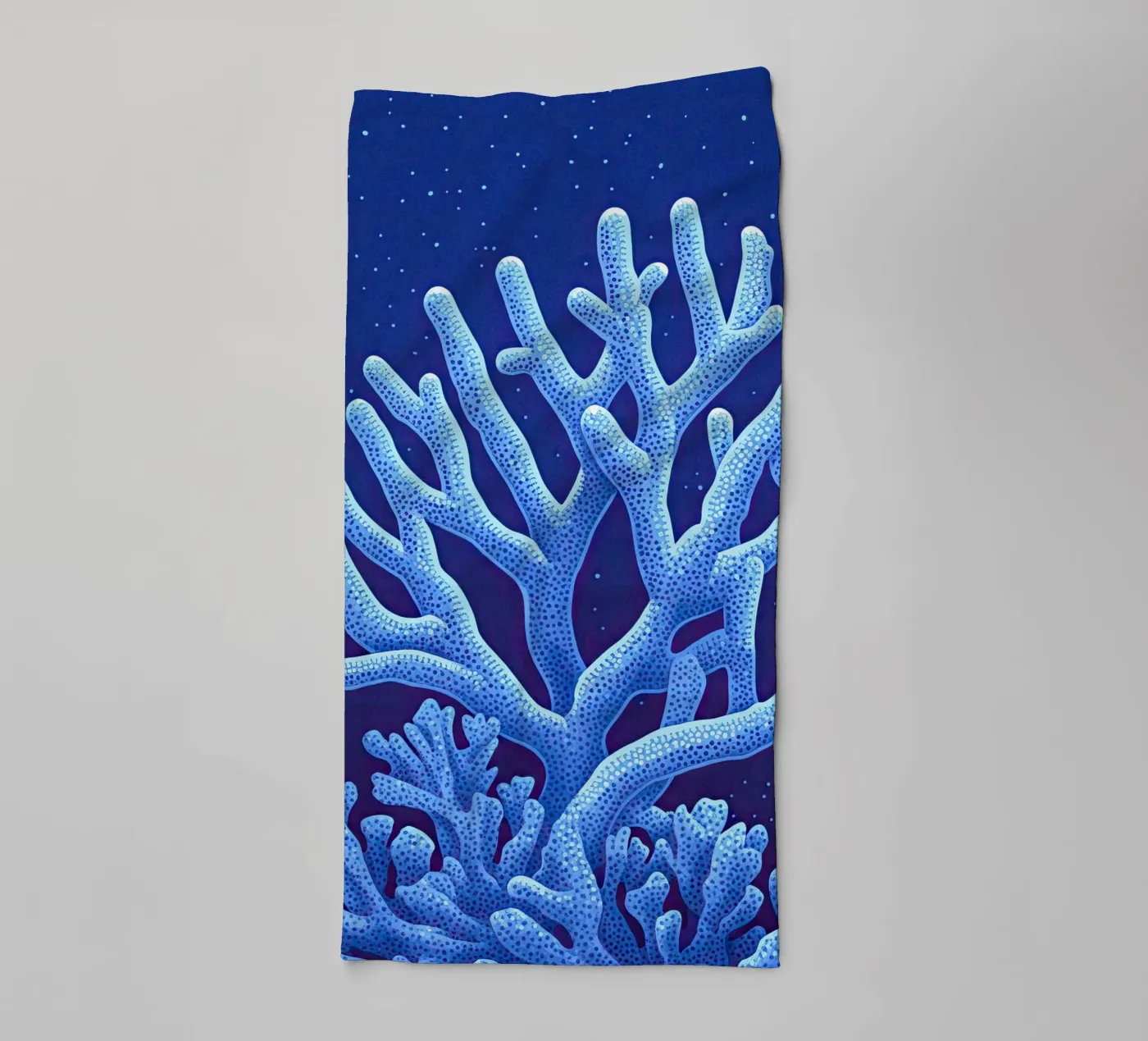 Les Coraux de Minuit serviette de bain de The Sea