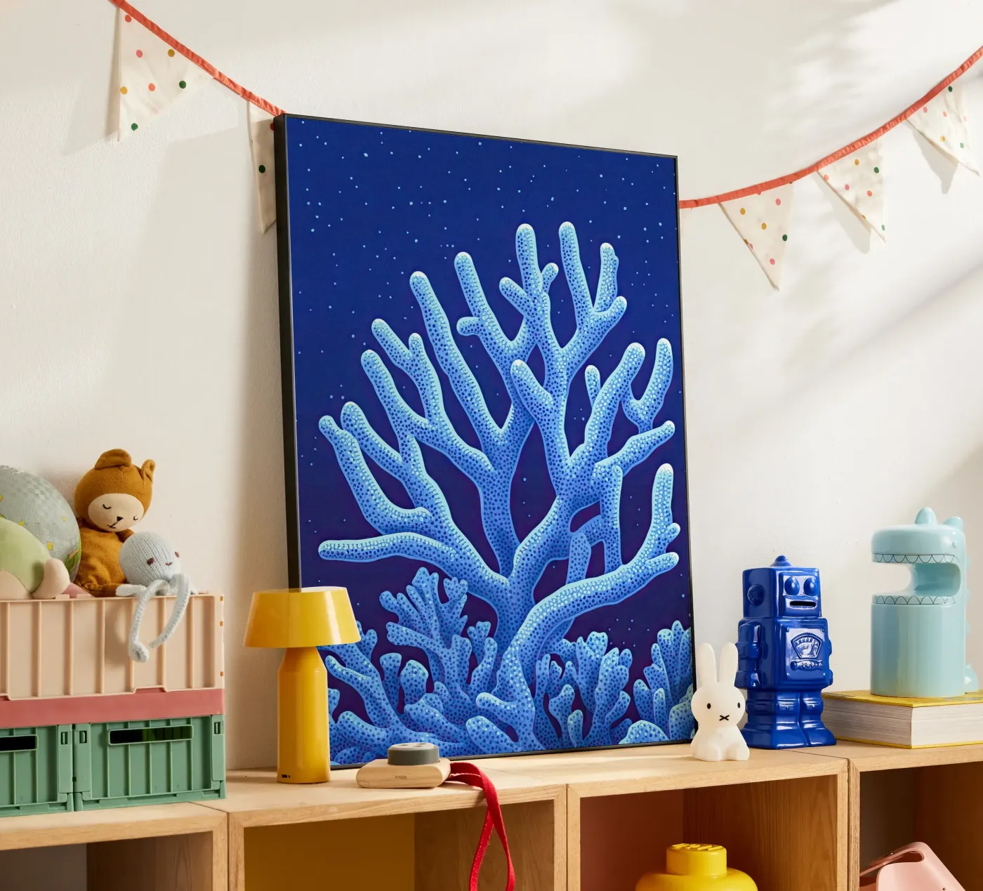 Midnight Corals Forex-Platte von The Sea