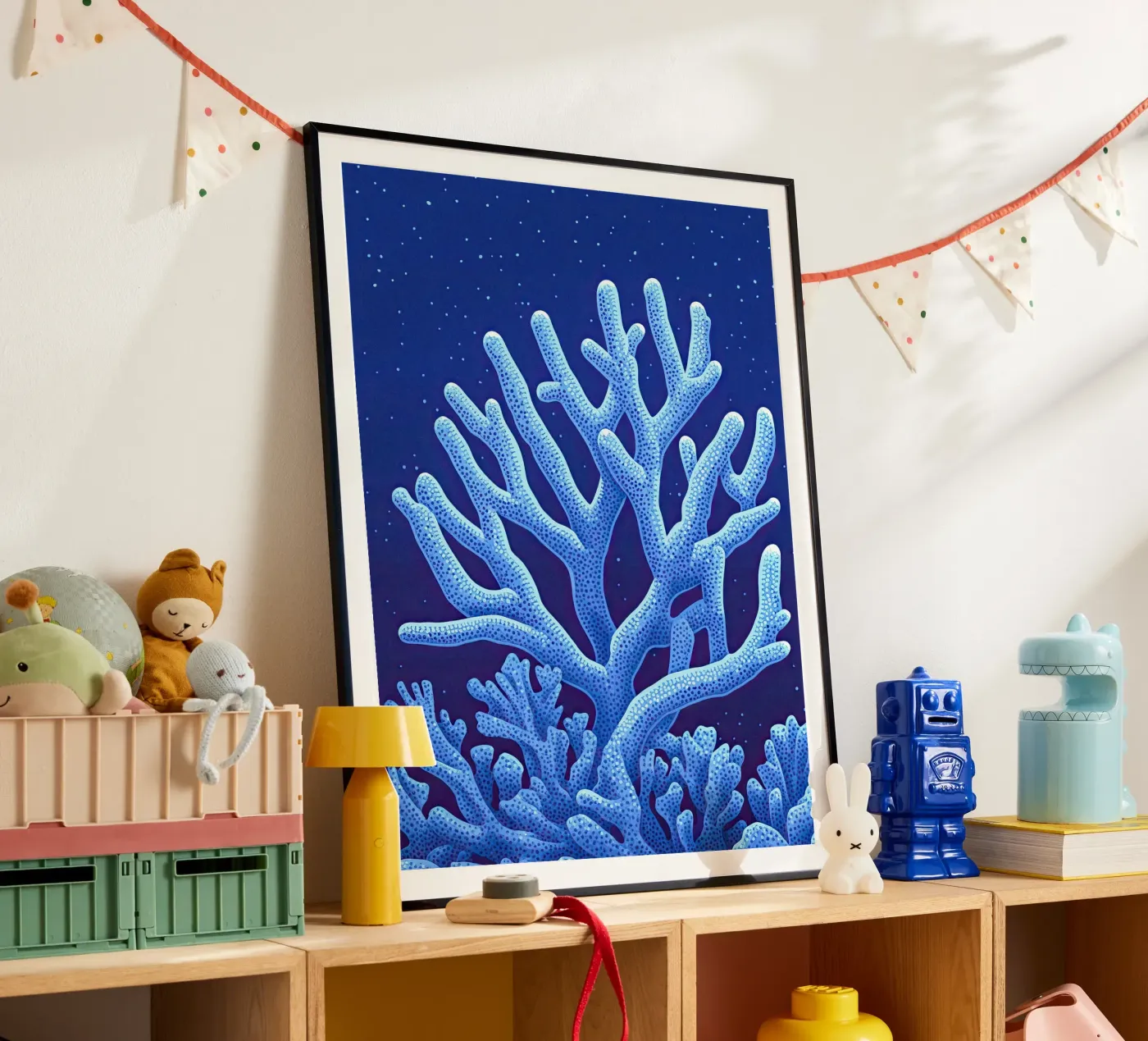 Midnight Corals poster van The Sea