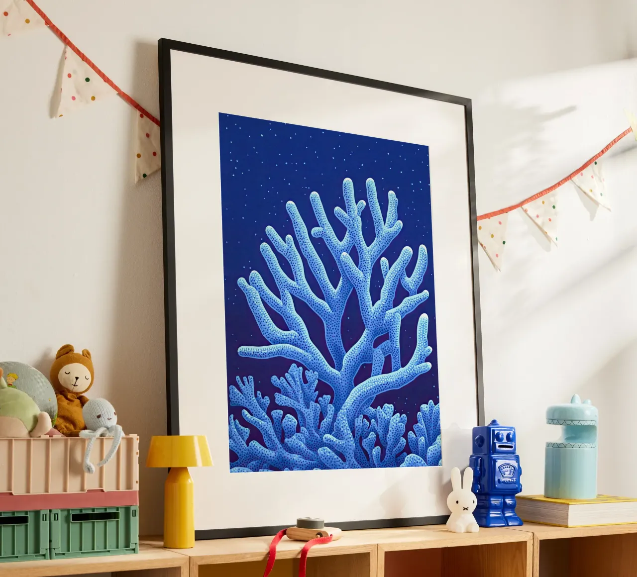 Midnight Corals Poster von The Sea
