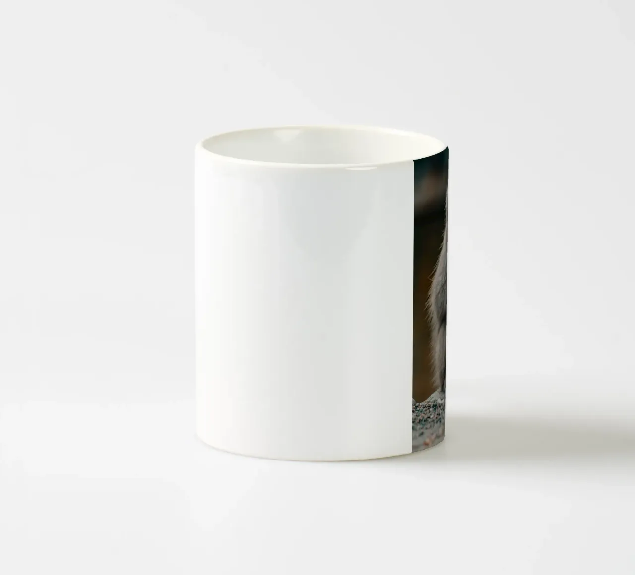 Scimmia delle nevi a Nagano, Giappone tazza in ceramica da Marcel Bisig