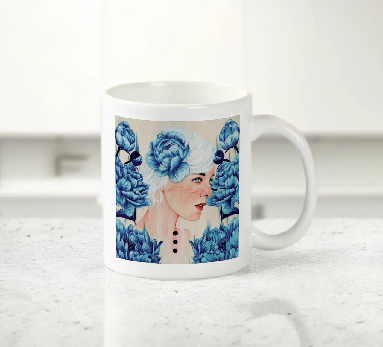 One With Me 2 tazza in ceramica da The White Deer