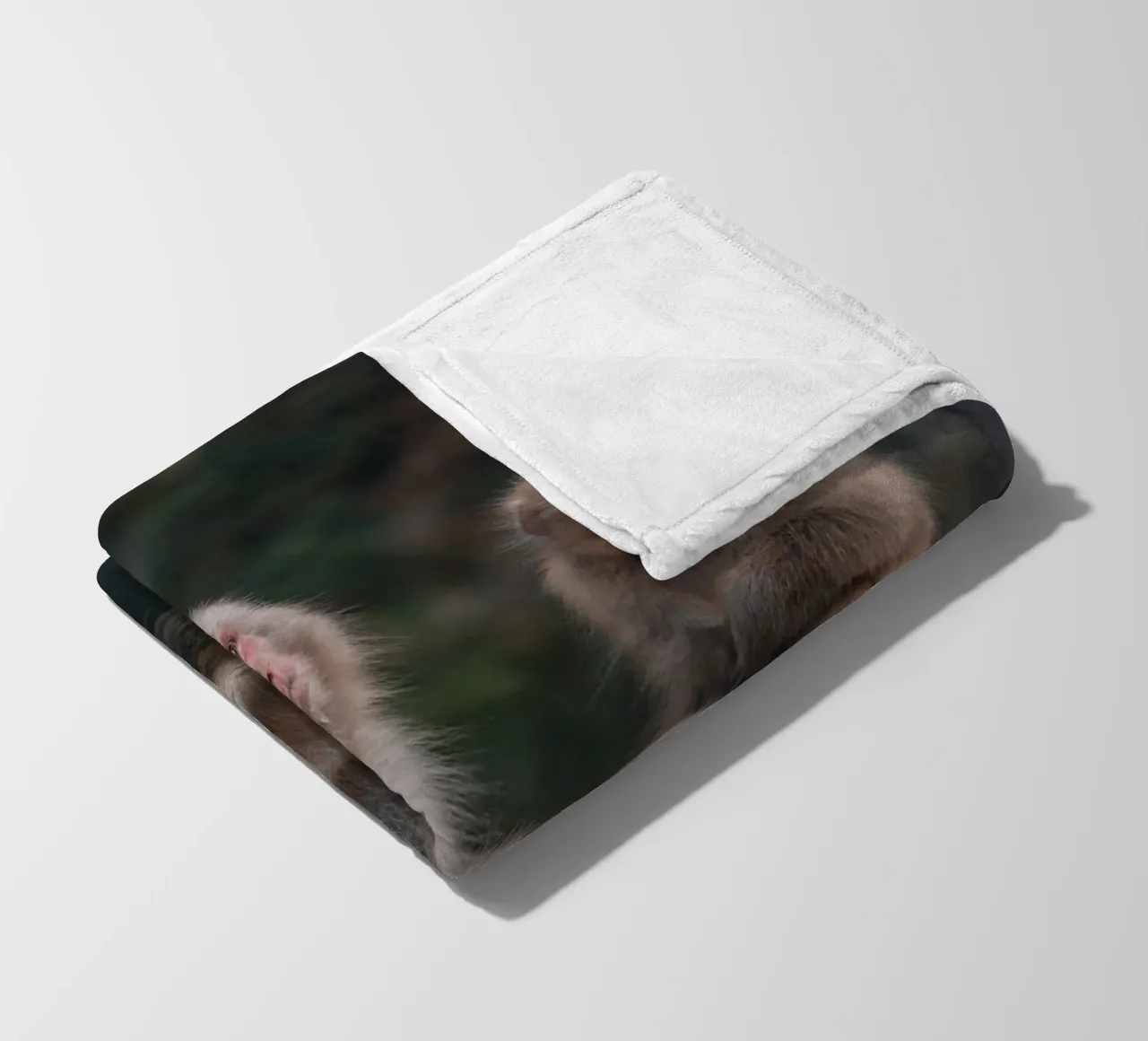 Scimmie delle nevi a Nagano, Giappone coperta in pile da Marcel Bisig
