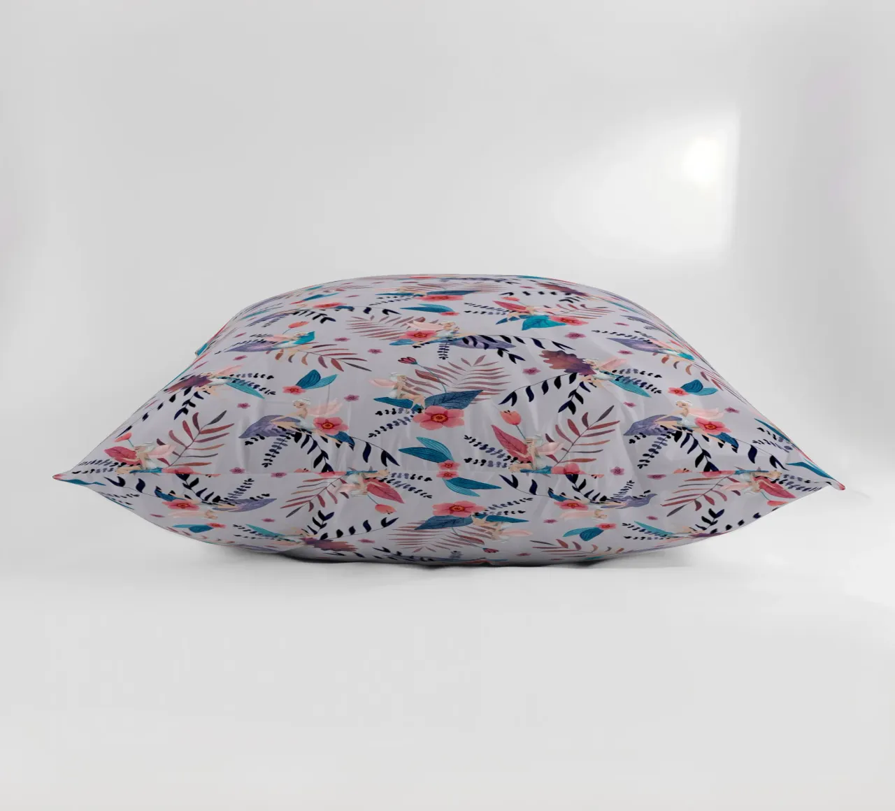 Fantom Fifi Art - Feenmuster Mauve cuscino da The Artcircle