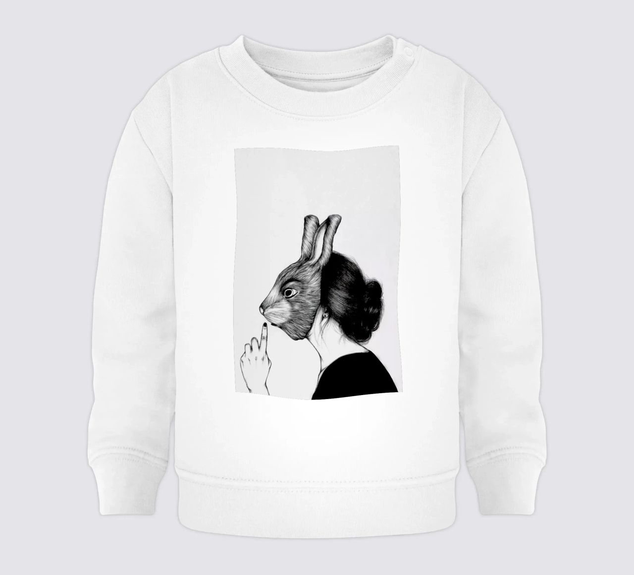 Peculiar Rabbit felpa neonato da The White Deer