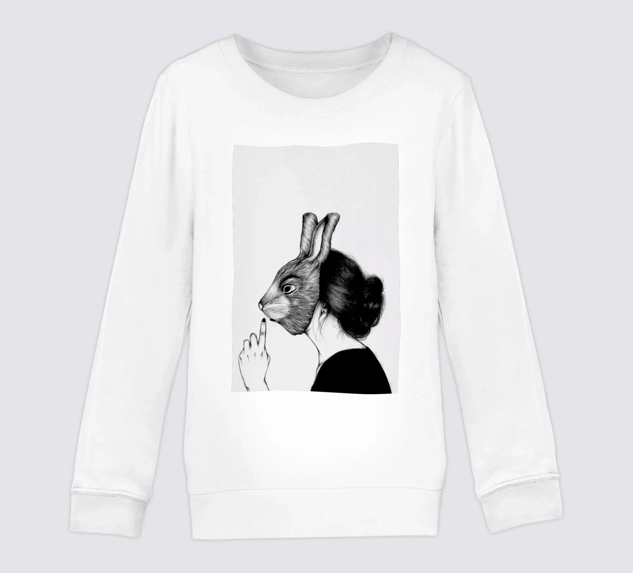 Peculiar Rabbit felpa bambino da The White Deer