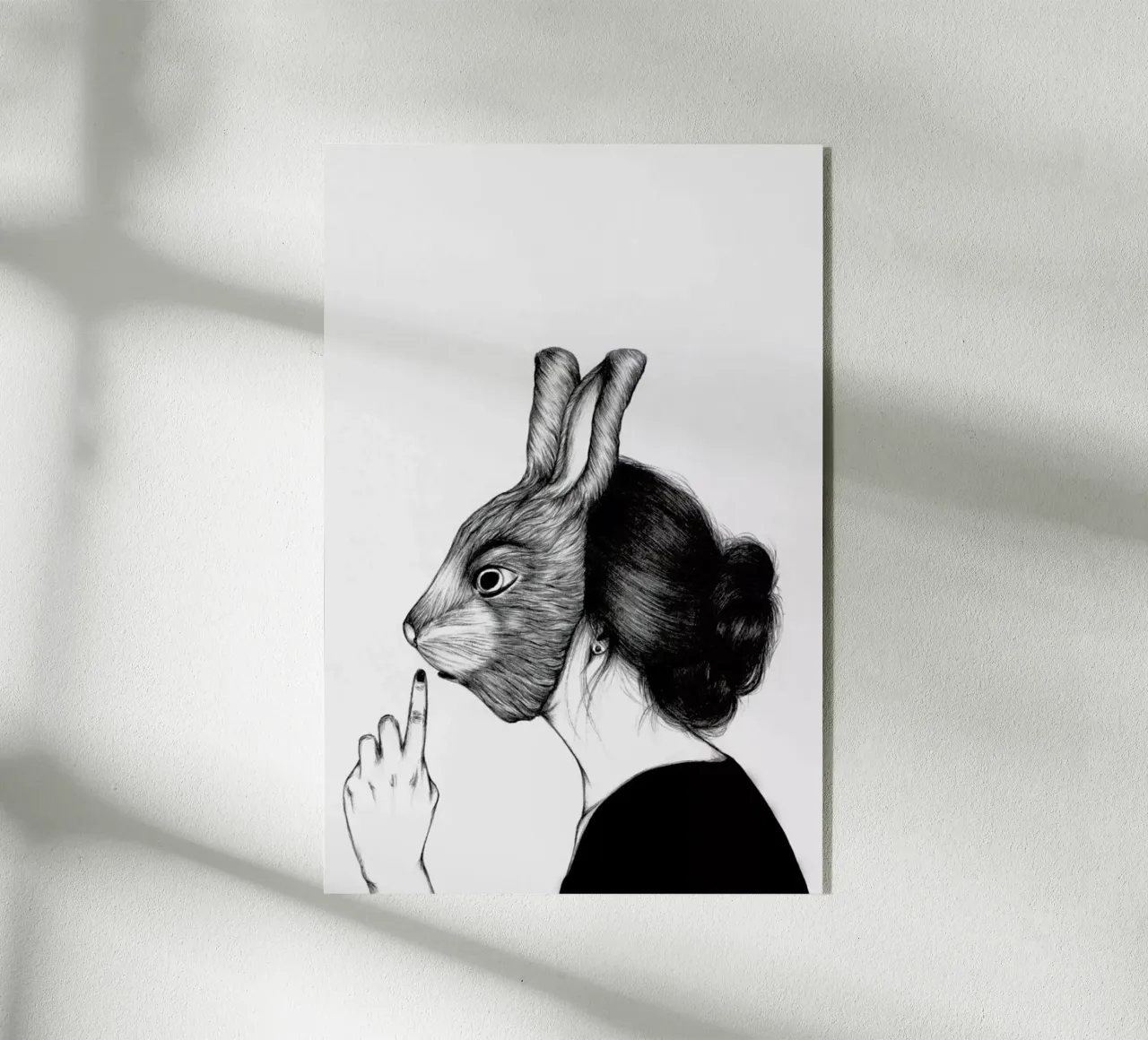 Peculiar Rabbit plexiglass da The White Deer