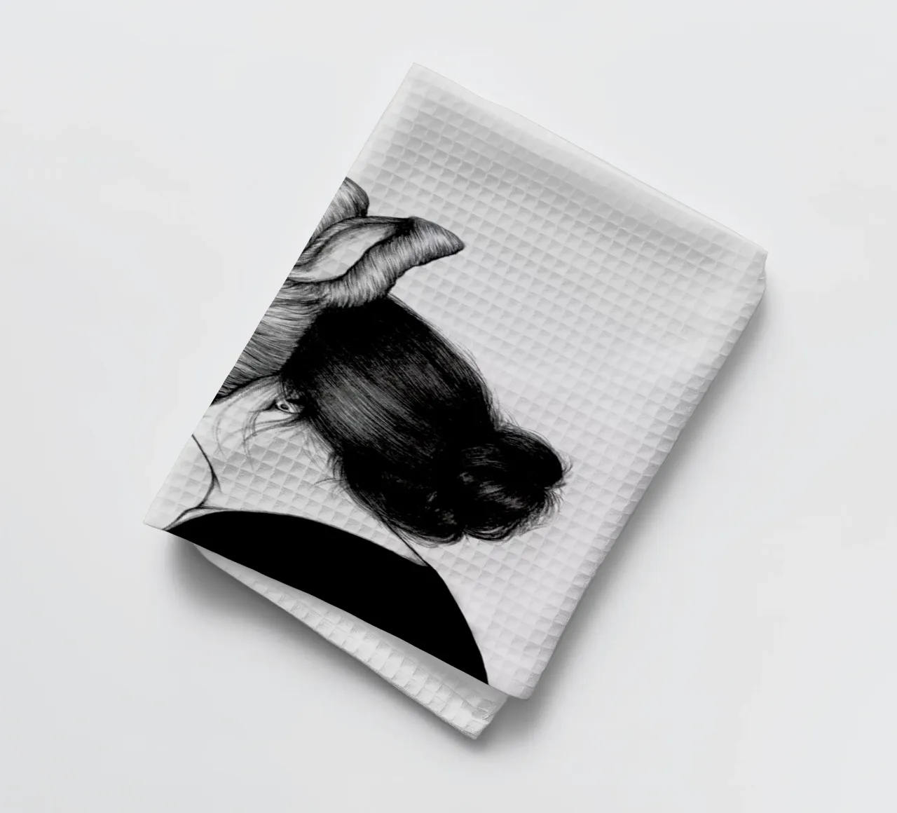 Peculiar Rabbit canovaccio da cucina da The White Deer