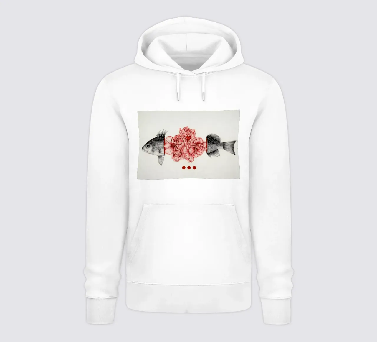 To Bloom Not Bleed sudadera con capucha de The White Deer