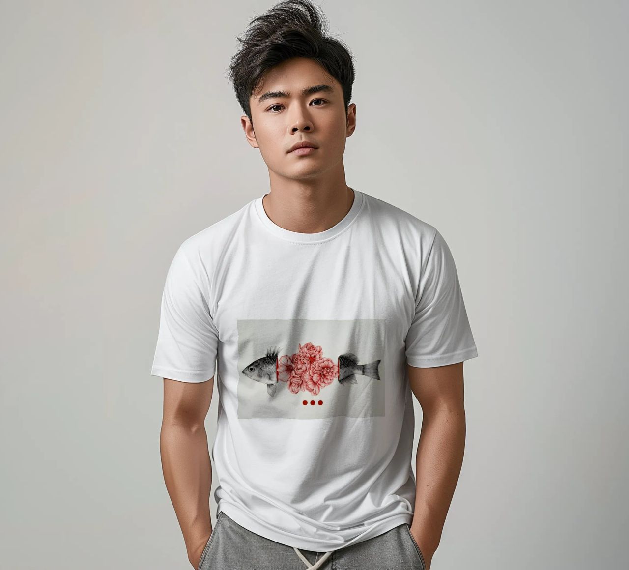To Bloom Not Bleed t-shirt da The White Deer