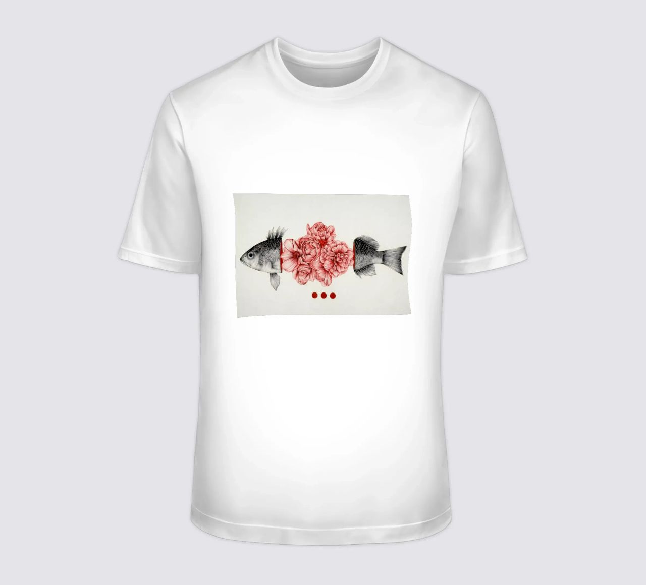To Bloom Not Bleed t-shirt da The White Deer