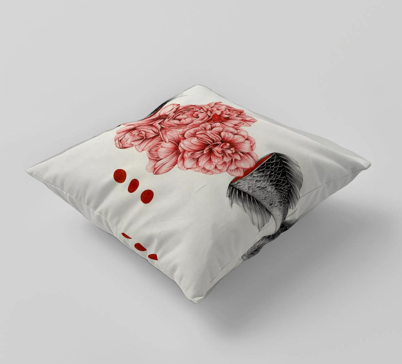 To Bloom Not Bleed cuscino da The White Deer