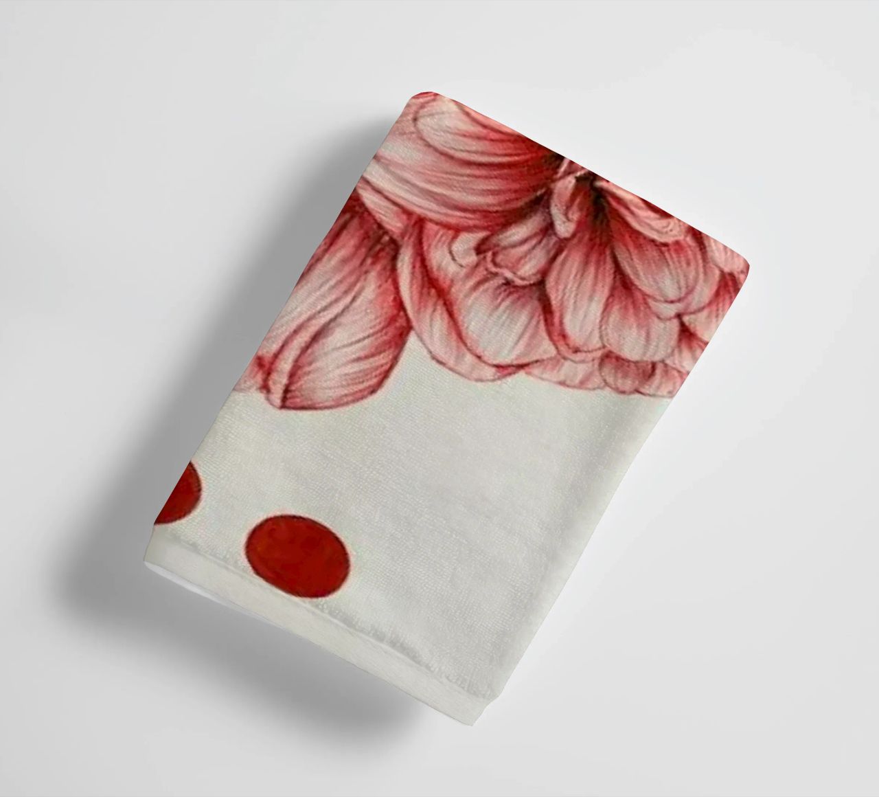 To Bloom Not Bleed asciugamano da bagno da The White Deer